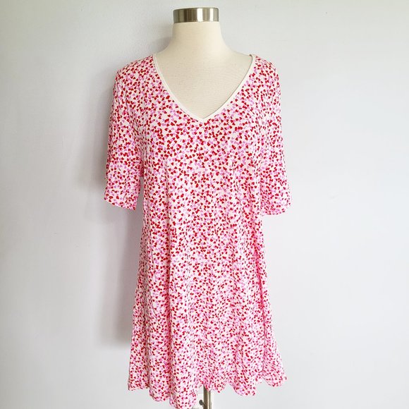 kate spade Other - KATE SPADE confetti hearts jersey knit sleepshirt